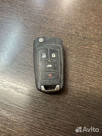 Ключ зажигания chevrolet