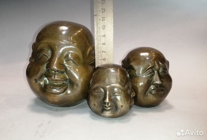 Бюст, бронза, чугун, силумин