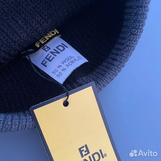 Шапка мужская fendi