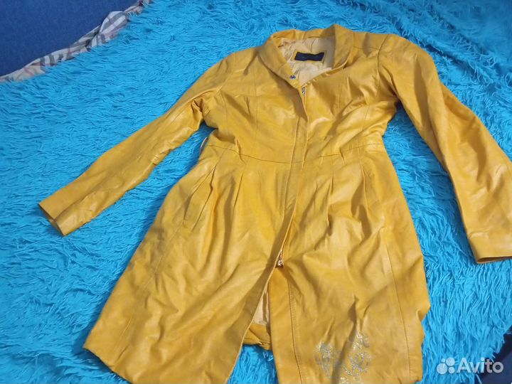 Плащ и пиджак натур кожа