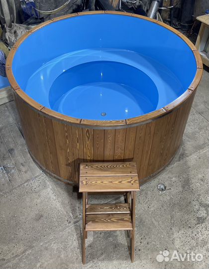 Купель с подогревом / печкой, банный чан