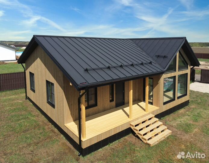 Кликфальц Grand Line 0,5 PurLite Matt с пленкой на замках RAL 9005 черный