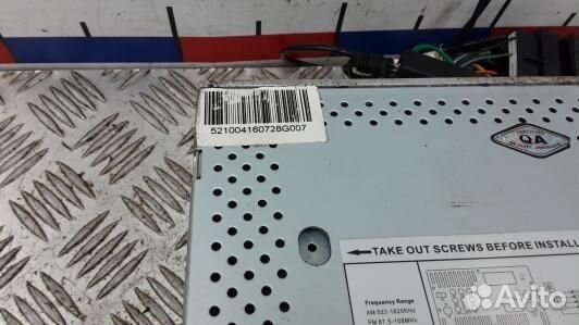 Магнитола volkswagen golf 5 (GDN05I401)