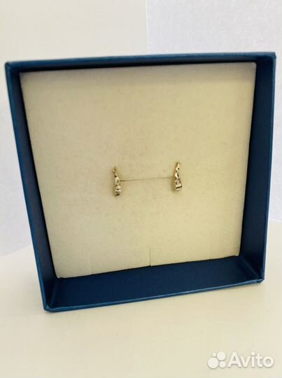 Золотые серьги