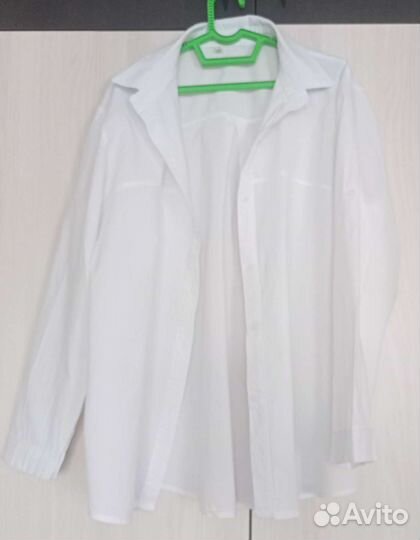 Рубашка школьная унисекс 38-42