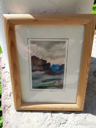 Картина акварель