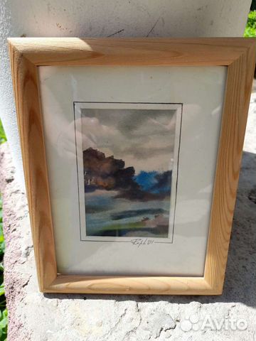 Картина акварель