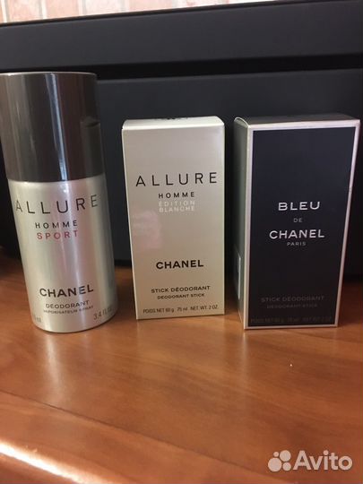 Мужские дезодоранты Chanel, Hugo Boss