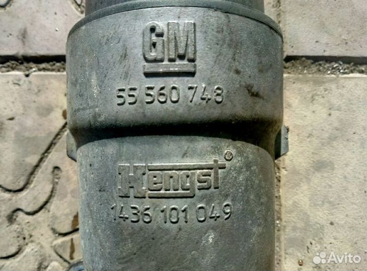 Корпус маслянного фильтра опель астра j