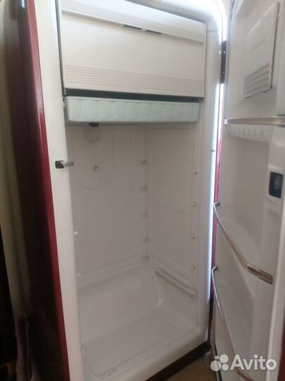 Ретро холодильник, новый (реставрация)