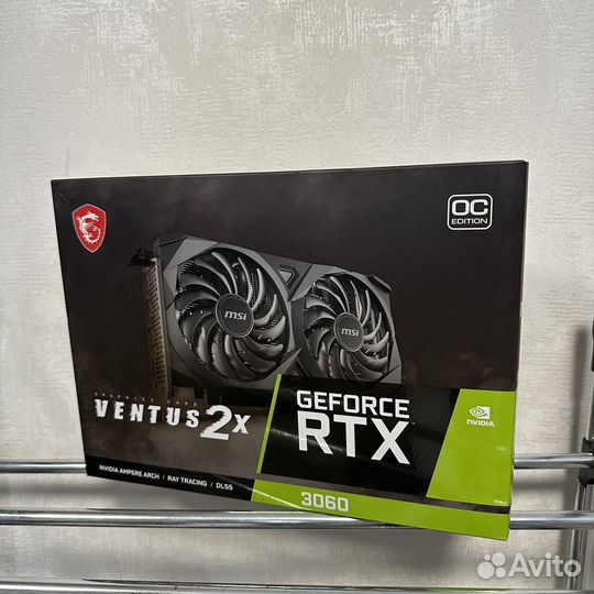 Видеокарта MSI nvidia GeForce RTX 3060 12gb
