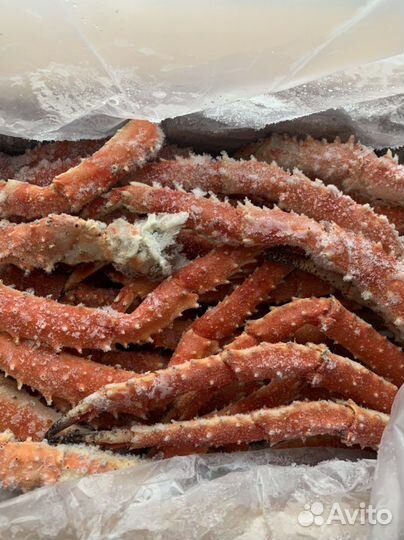 Крабы, креветки и ракушки