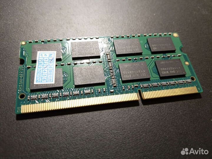Оперативная память ddr3 8 gb sodimm