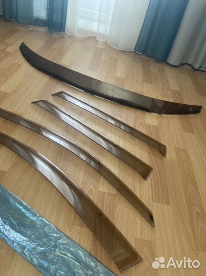 Комплект дефлекторов окон и капота аутлендер xl