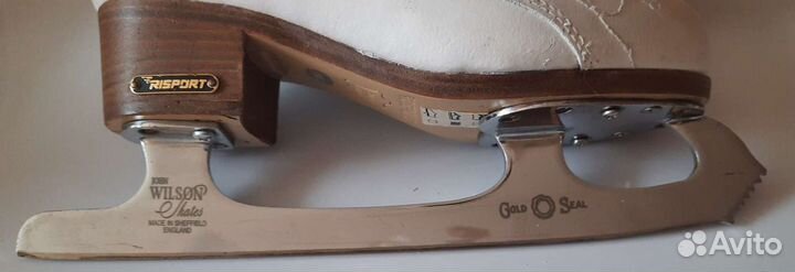 Коньки Risport Royal Super 235 (22,5 см) Gold Seal