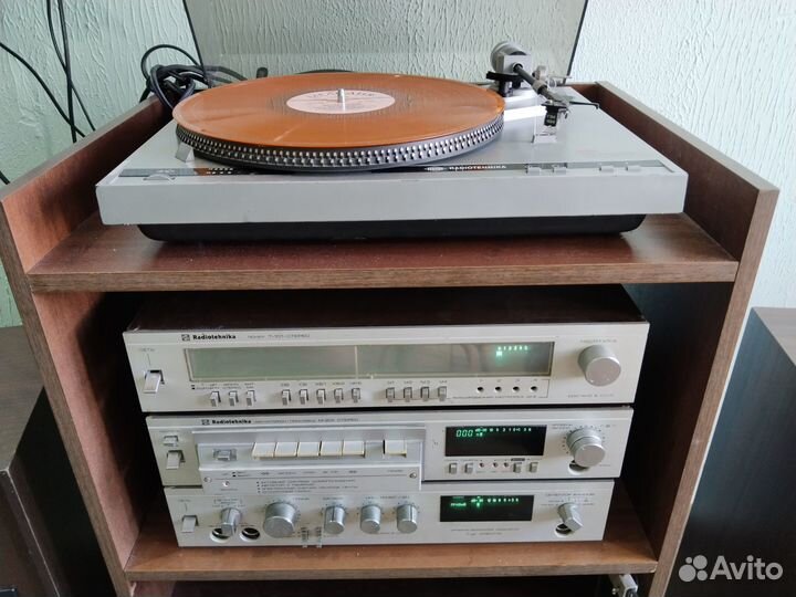 Оригинальный Hi-Fi комплекс Radiotehnika, 1984 год