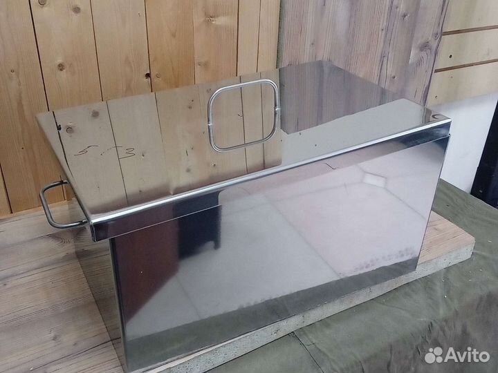 Коптильня 1,5-2мм все размеры с плоской крышей