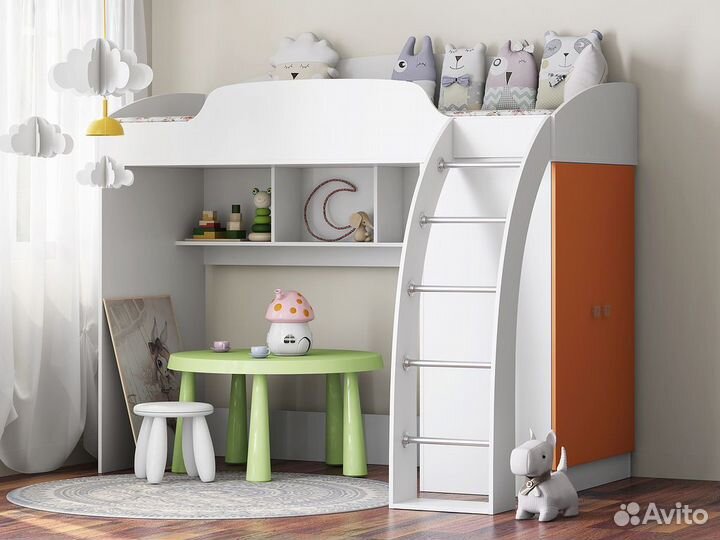 Соня 1 детская кровать чердак