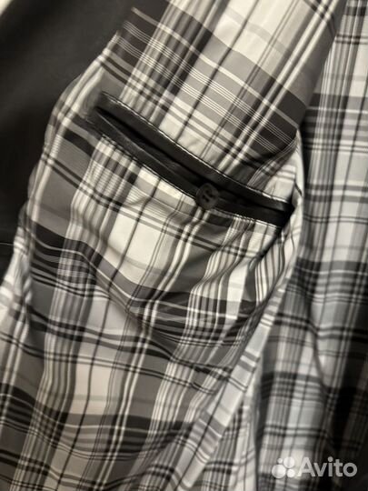 Кожаный пиджак мужской