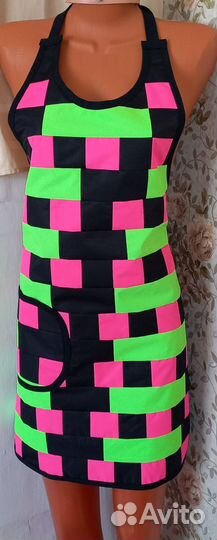 Непромокаемый фартук в стиле Пэчворк из мембраны