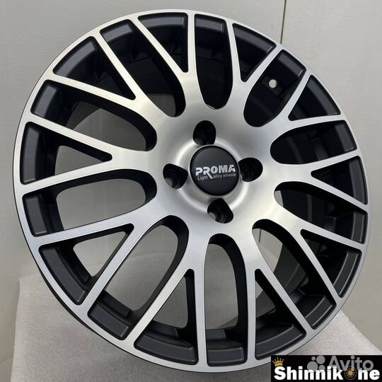 Литые диски R16 4/100 proma GT алмаз матовый