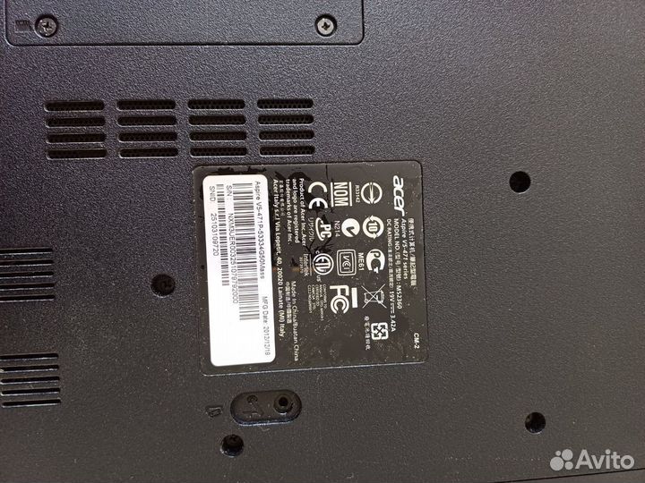 Ноутбук Acer aspire v5-471