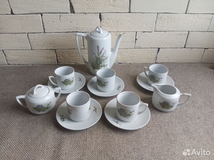 Набор столовой посуды гдр