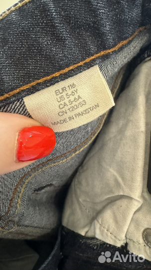 Джинсы hm 116