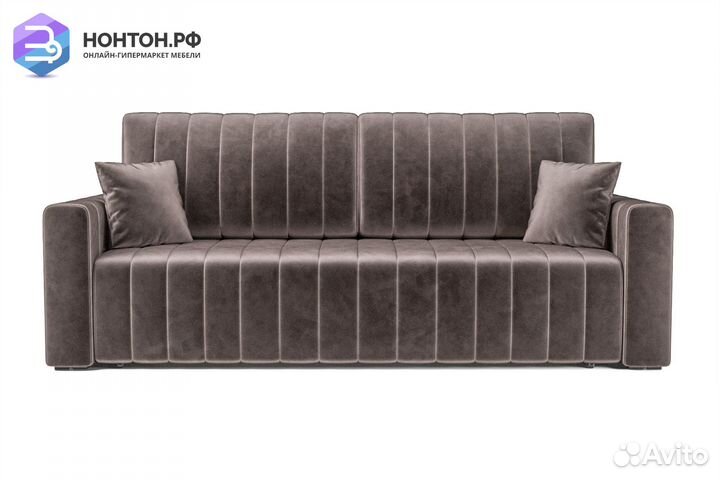 Диван еврокнижка Лондон светло-коричневый