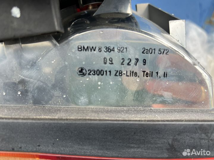 Задние фонари bmw e46 седан