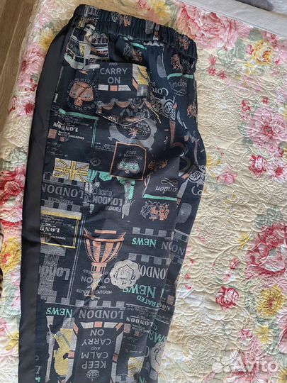 Трикотажные брюки 54-56 размер. Турция