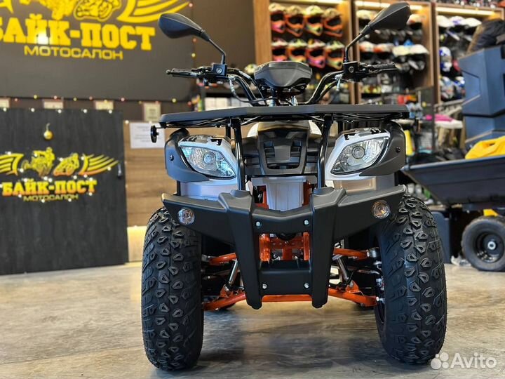 Квадрицикл kayo AU150 CVT (белый пластик 2024 г.)