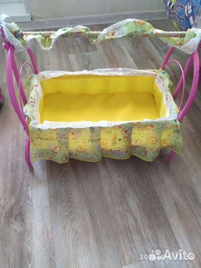 Детские игрушки кроватка для кукол