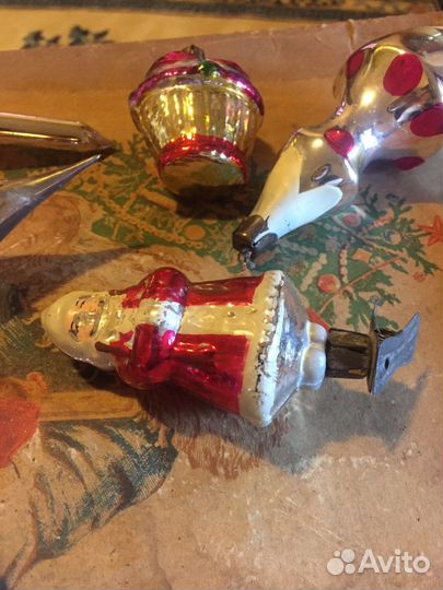 Елочные игрушки СССР