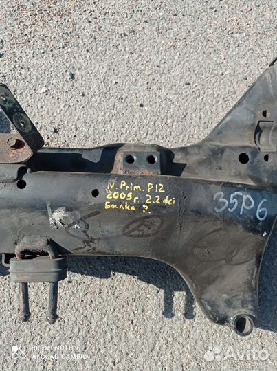 Подрамник nissan primera p12