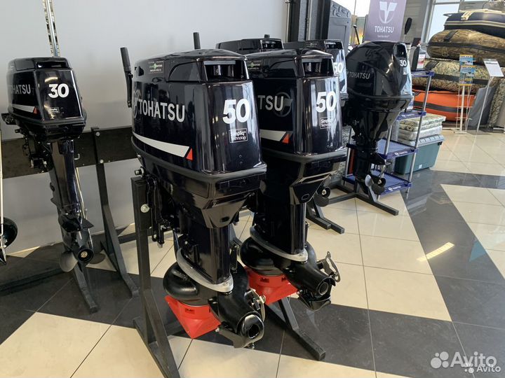 Лодочный мотор Tohatsu (Тохатсу) M 50 D2 epos JET