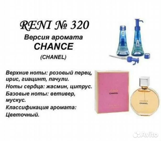 Духи Рени 100мл