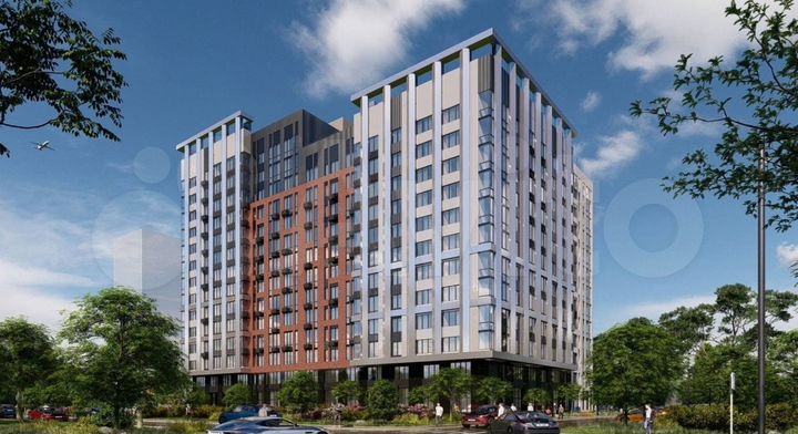 Квартира-студия, 35,6 м², 7/14 эт.