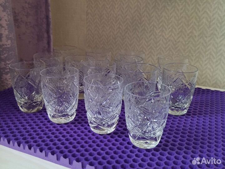 Рюмки,стопки, салатницы хрусталь