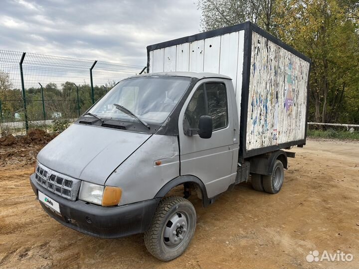 ГАЗ ГАЗель 3302 2.4 МТ, 1998, 287 300 км