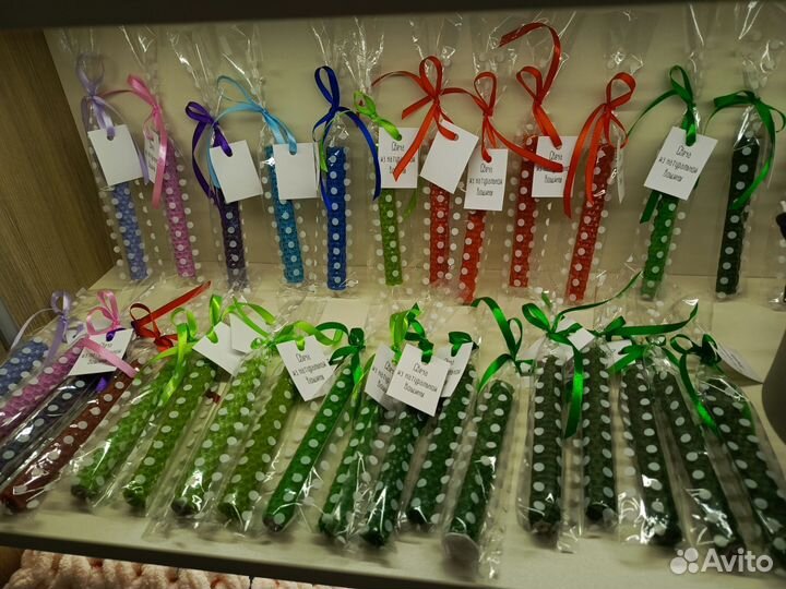 Свечи ручной работы из натуральной вощины