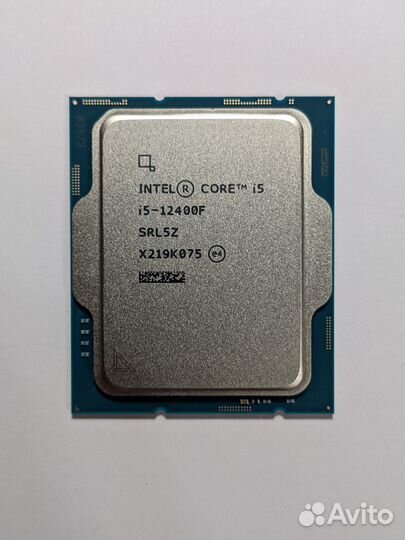 Intel Core i5-12400F + термопаста