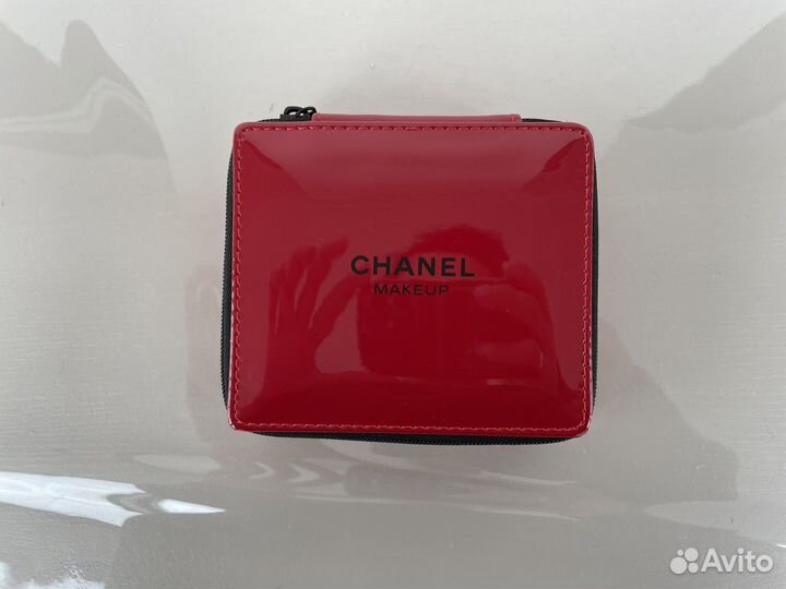 Косметичка Chanel,красная косметичка Chanel