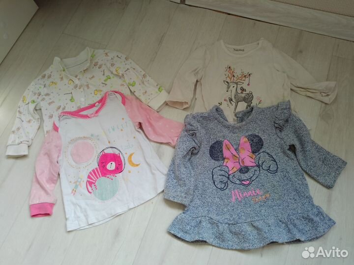 Пакет вещей от 0-6 мес на девочку