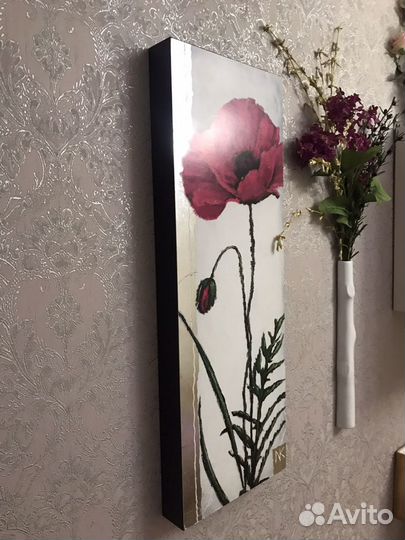 Картина. Ваза. Цветы