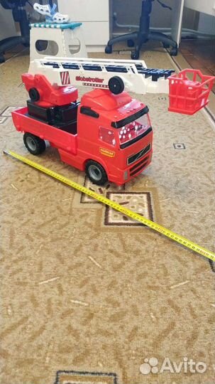 Машина пожарная полесье