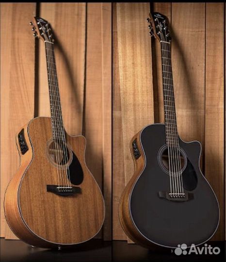 Трансакустическая гитара kepma