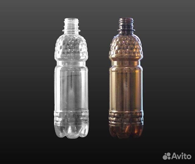 Пластиковые бутылки 0.5 л., пэт тара