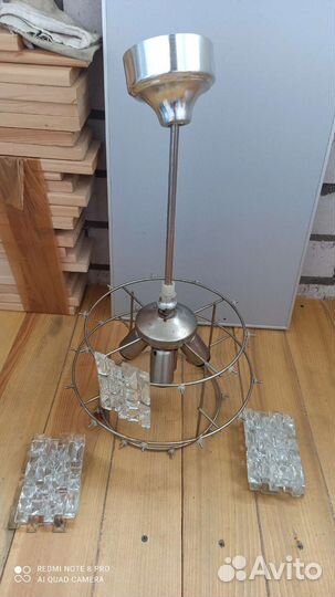 Люстра потолочная бу