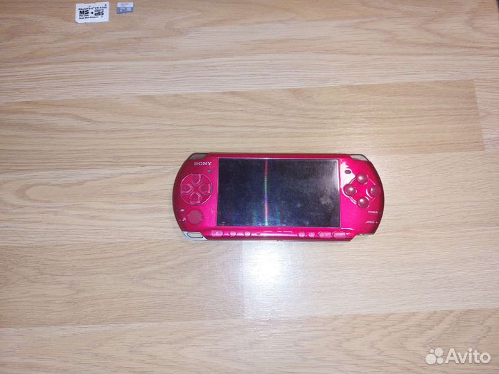 Красная Sony PSP 3008 Прошитая